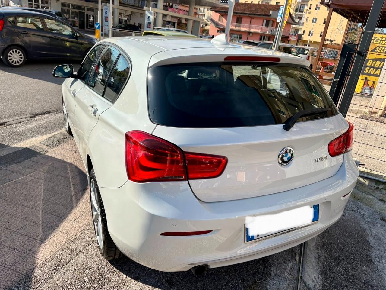 BMW 116 CAMBIO AUTOMATICO BIANCO PERLATO