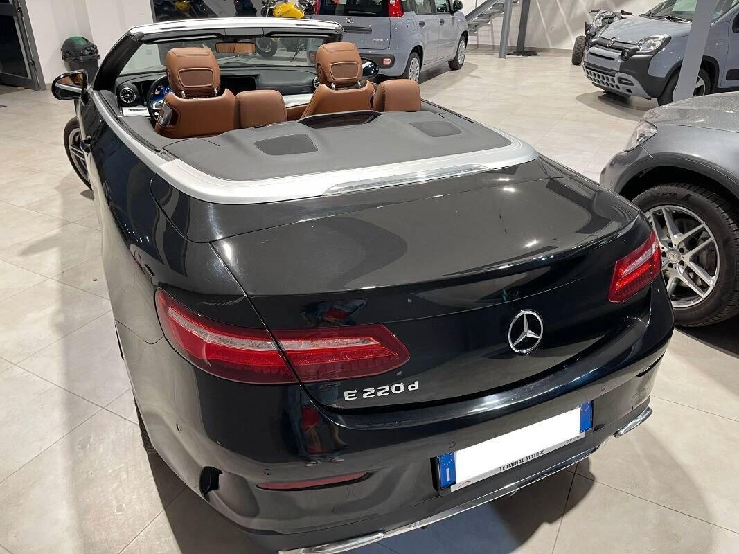 Mercedes-benz E 220 d Auto Cabrio Premium AMG, luci ambient.
