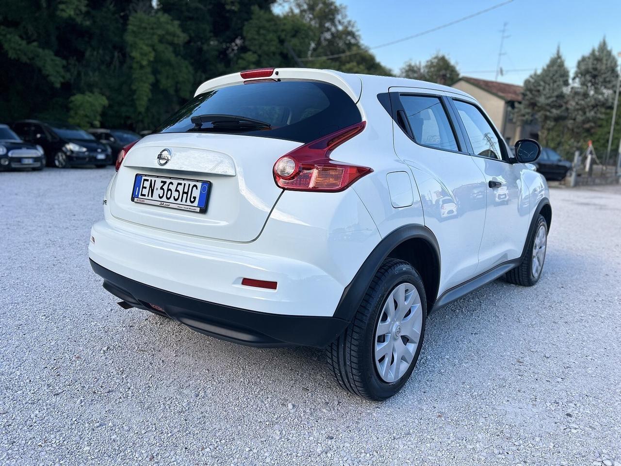 NISSAN JUKE 1.6 117CV UNICO CERTIFICATA OK NEOP.