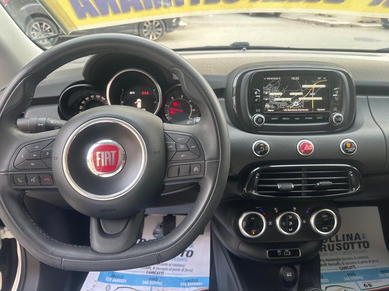 Fiat 500X 1.6 MTJ 120 CV Lounge 11/2017 KM 195525 CERT 1PROP