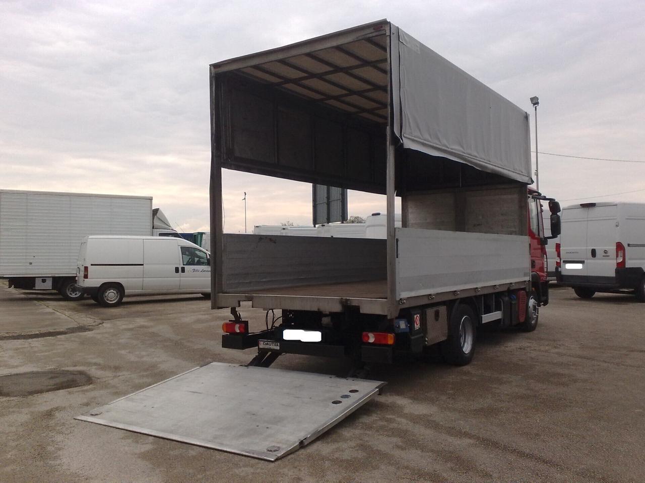 Iveco 75E14 CENTINA ALZA-ABBASSA + SPONDA - 2012