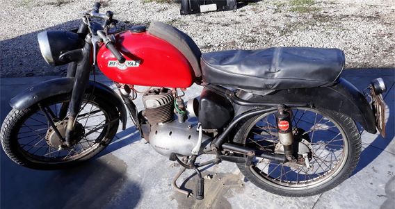 Moto Morini Altro Mival 125 Gobbetto - anno 1954
