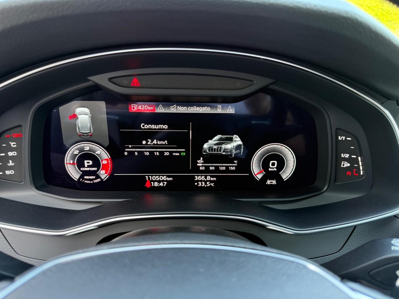 Audi A6 allroad 40 TDI TETTO APRIBILE 2.0 Quattro 204 CV S tronic Evolution