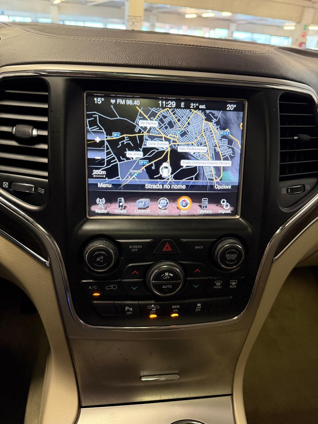 Jeep Grand Cherokee 3.0 V6 CRD 250 CV Multijet II Overland