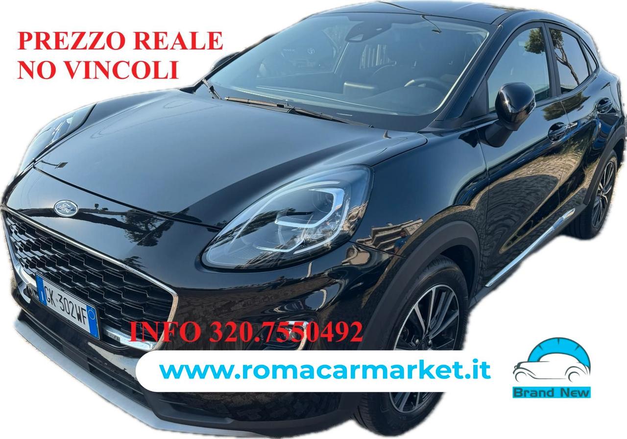 Ford Puma 1.0 ecoboost h Titanium Design 125cv KM CERTIFICATI