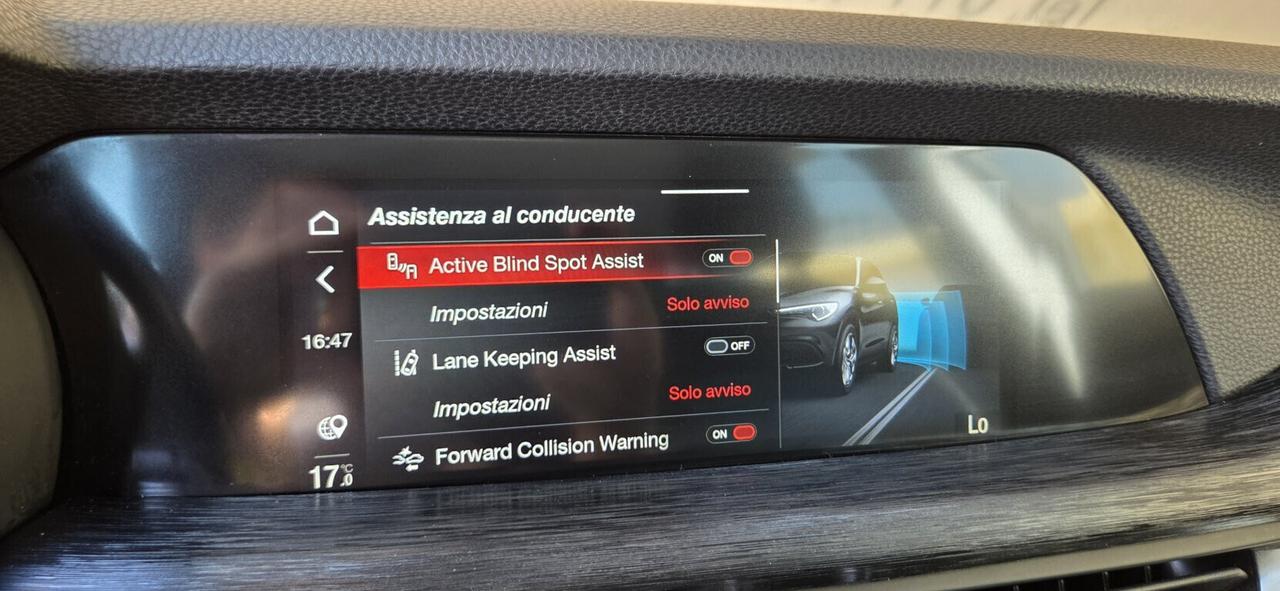 Alfa Romeo Stelvio 2.2 Turbodiesel 190 CV AT8 Q4 Business-km. 77.000 - UNICO PROPRIETARIO!TAGLIANDO+KIT DISTRIBUZIONE COMPLETO APPENA ESEGUITO
