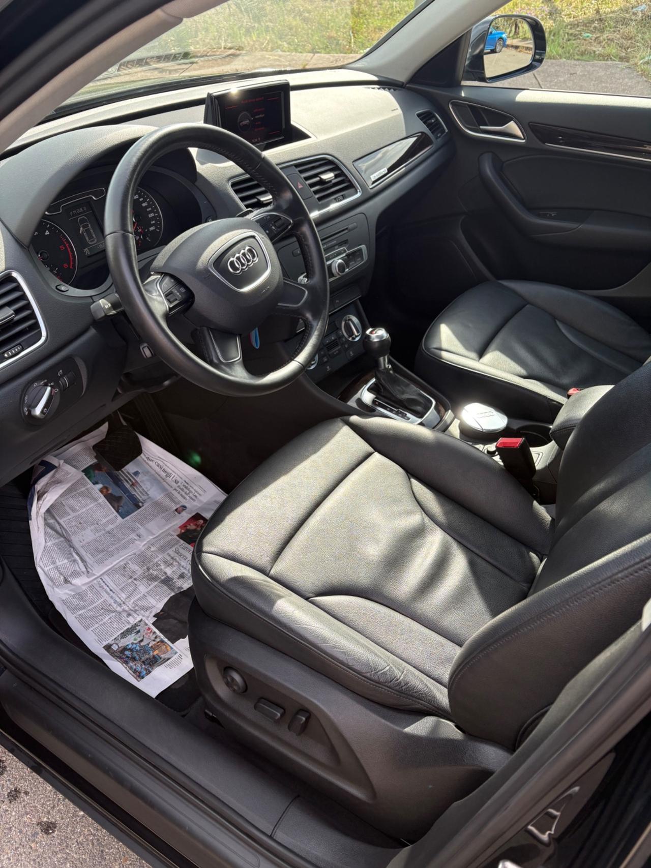 Audi Q3 S Line 2.0 TDI 177 CV Quattro S-Tronic – Tetto Panoramico