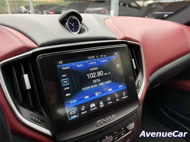MASERATI Ghibli GRANSPORT TELECAMERA 360° CERCHI DA 20' CARPLAY