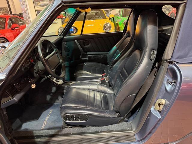 PORSCHE 964 Cabrio-Baltic Blu-Pelle Blu-Capote Blu