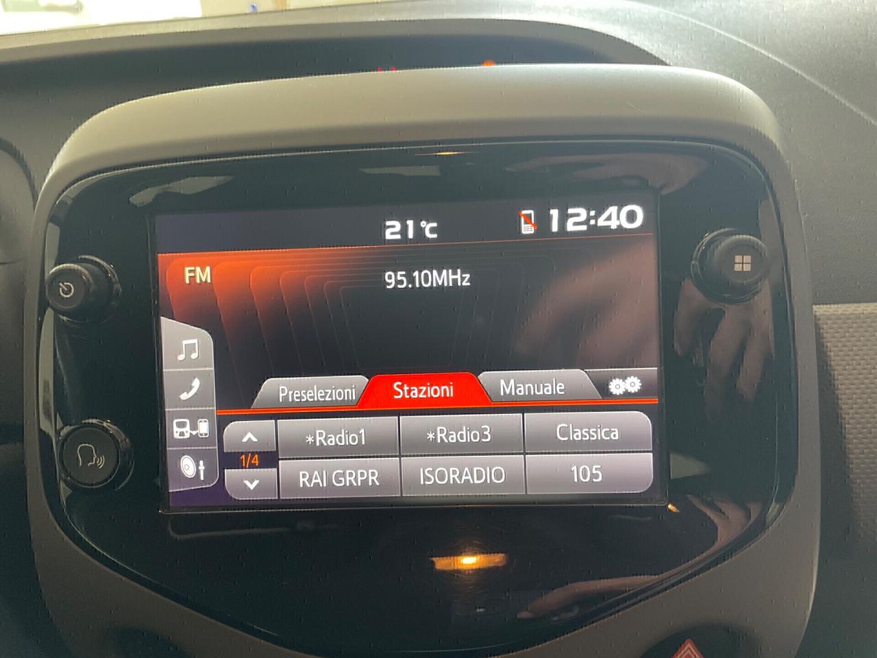 PEUGEOT 108 1.0 VTI 72 CV 5 PORTE ACTIVE