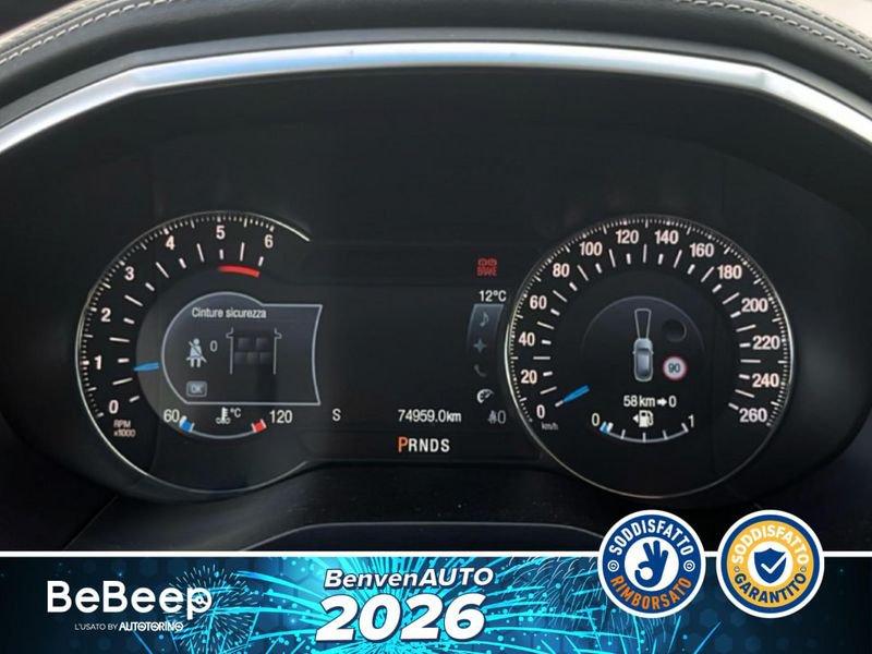 Ford Edge 2.0 TDCI VIGNALE S&S AWD 210CV POWERSHIFT