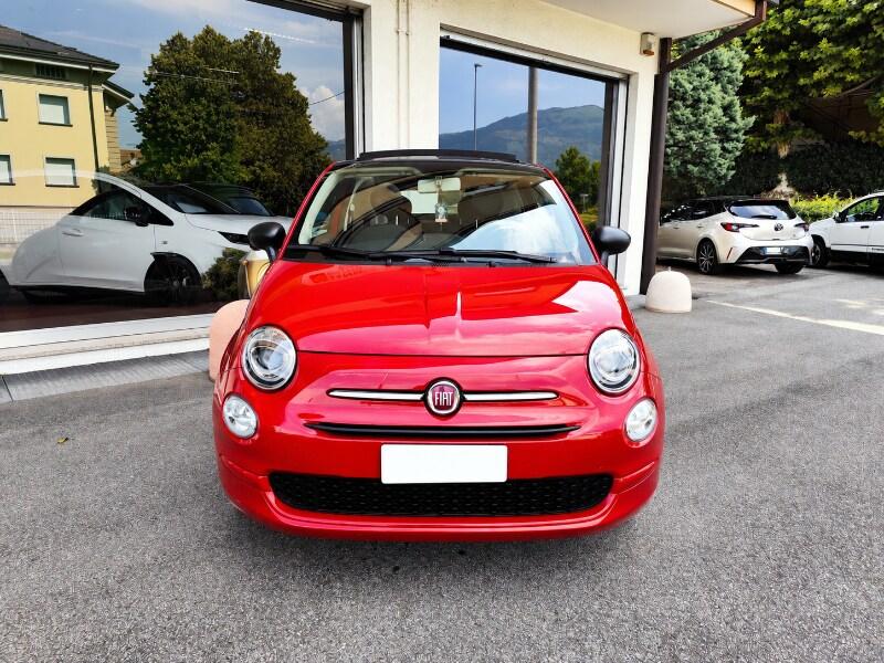 FIAT 500 (2015-2024) 500 C 1.0 Hybrid Red