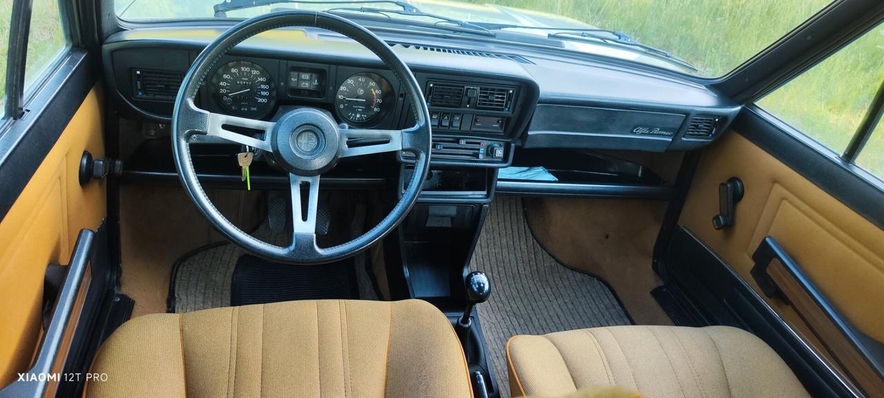 Alfa Romeo Alfasud 1351cc 80cv VERDE ACQUA ASI (NUOVA)