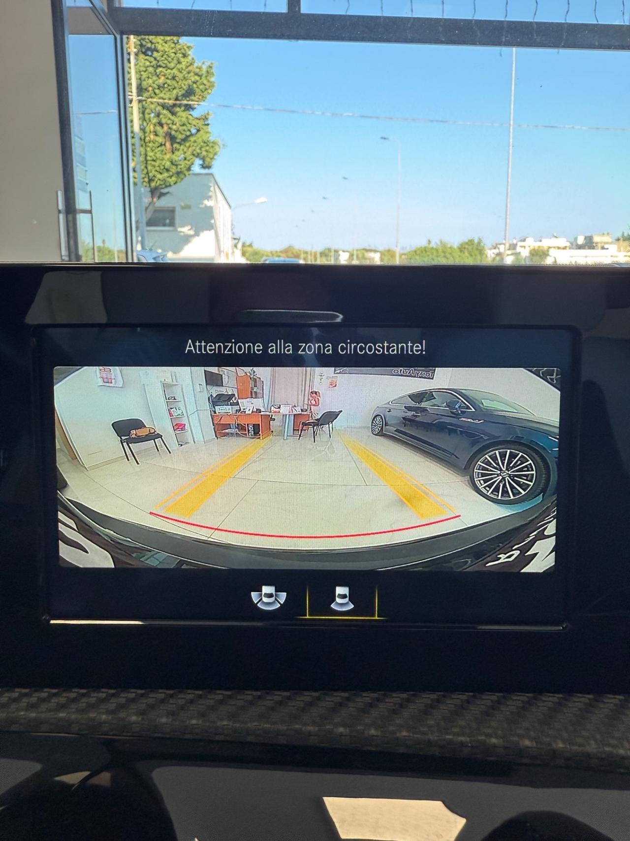 Mercedes-benz A 180 NAVI,TELECAMERA,APPLE CARPLAY,INTERNI PARZIALI IN PELLE,SCHERMO INTERAMENTE DIGITALE