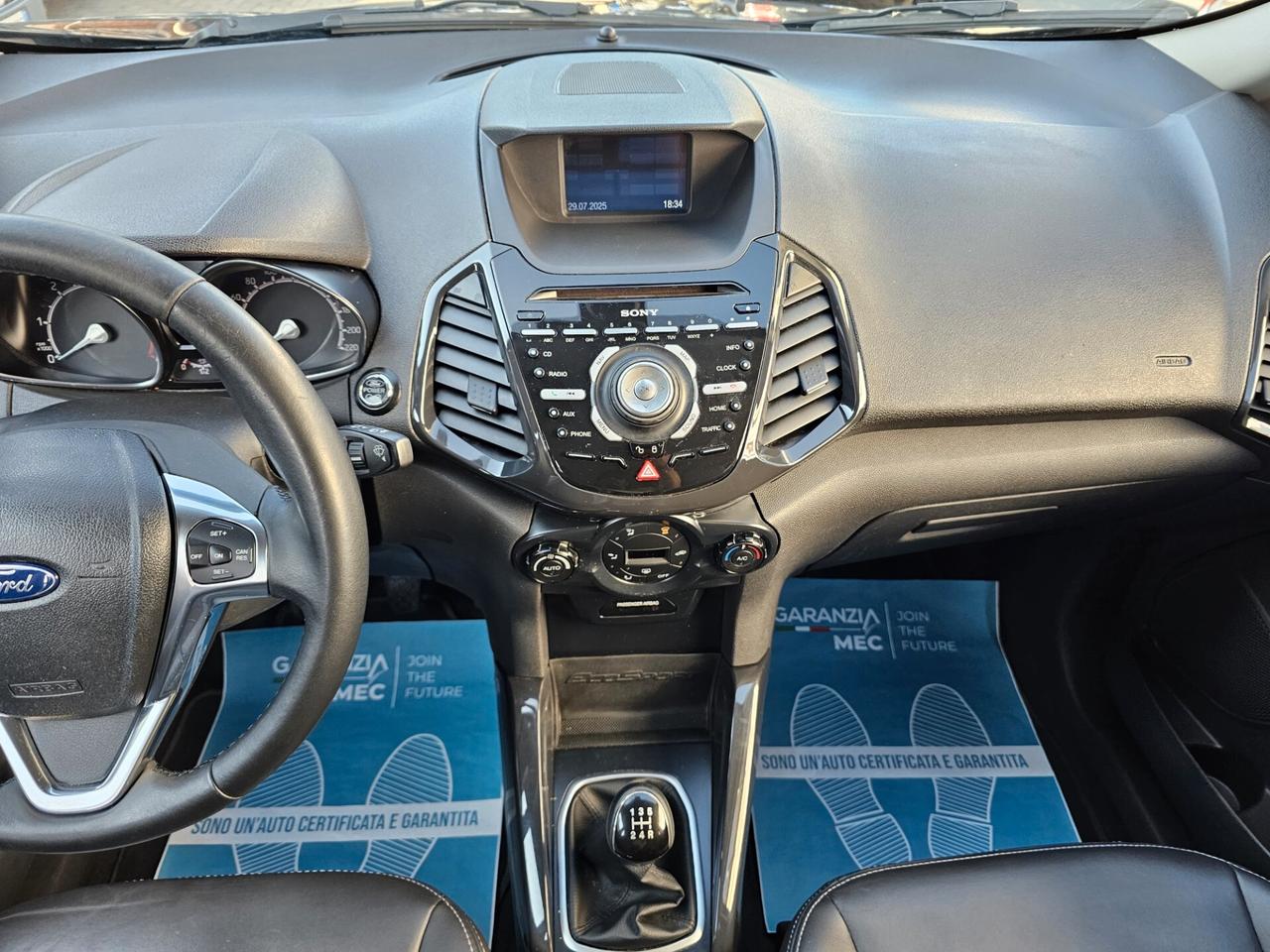 Ford EcoSport 1.5 TDCi 95 CV Titanium S - Unico proprietario