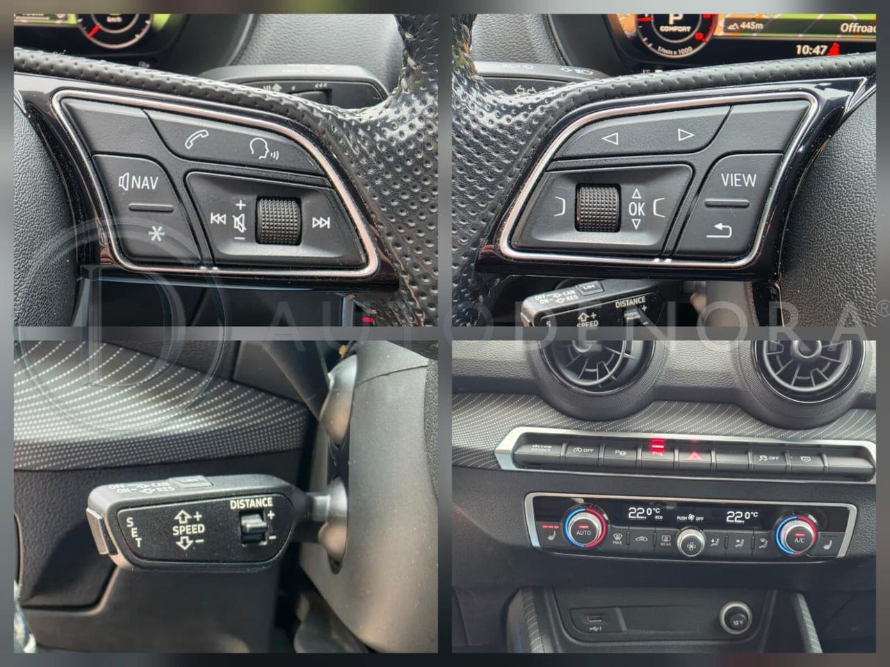 Audi Q2 2.0 TDI 190 CV quattro S tronic Sport#S-LINE#lLED#NAVI#VIRTUAL#TETTO#PELLE#CAM#AMBIENT LIGHT