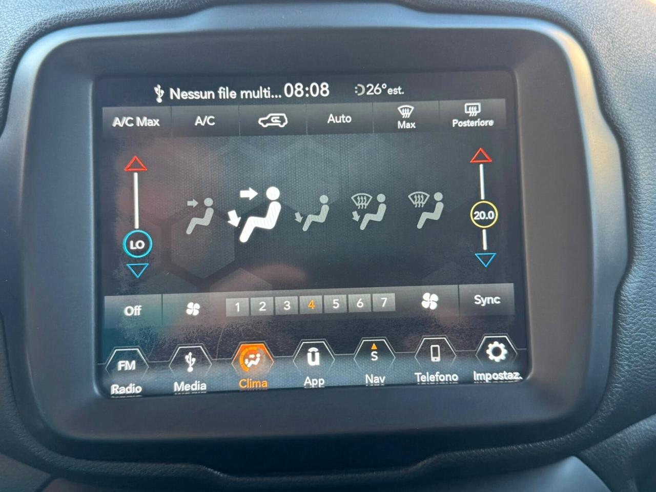JEEP RENEGADE 1.6 MJ 120 CV LIMITED NAVI+CERCHI+RETROCAMERA