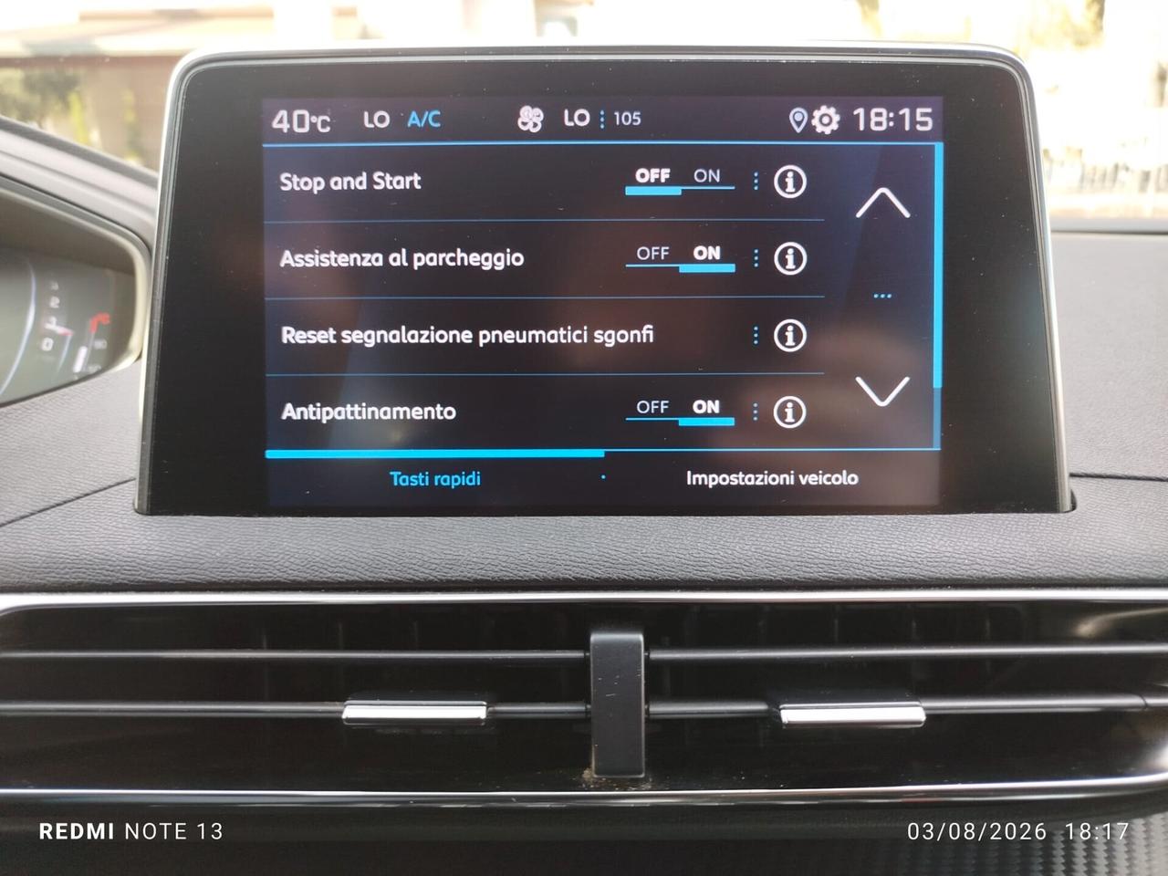 PEUGEOT 3008 1.5 HDI EAT8 ULTIMO RESTYLING UNIPRO' * PREZZO VERO*