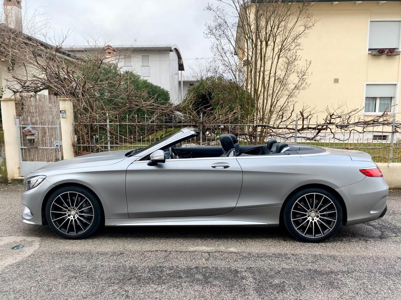 Mercedes-Benz S 500 Cabrio Maximum auto 455cv UNICO PROPRIETARIO