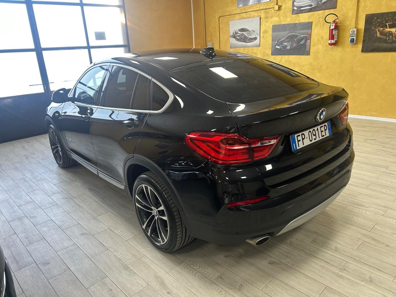 BMW X4 2.0d 190 cv “AUT/NAV/RETRO/PELLE/19”-2016