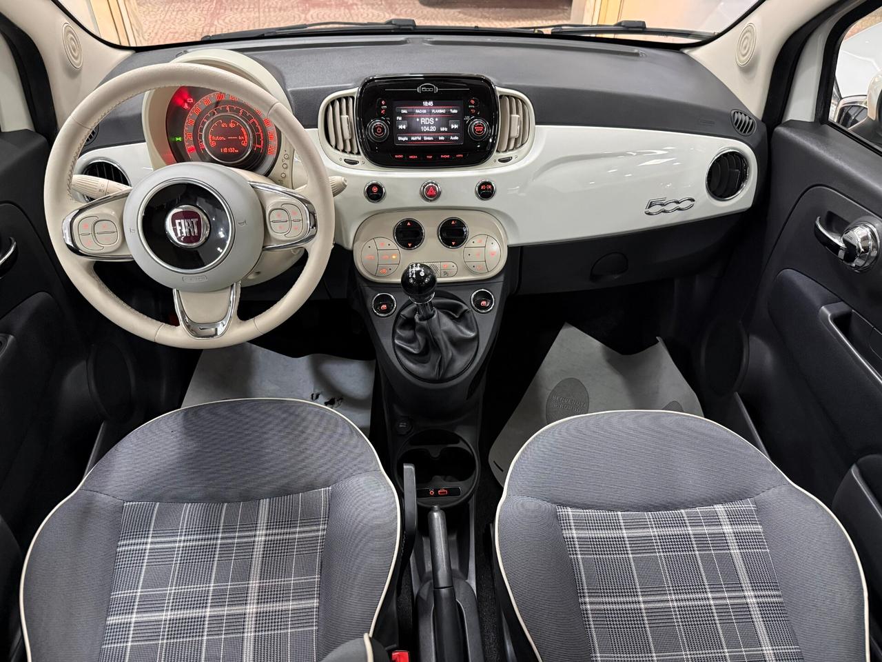 FIAT 500 1.2 69CV LOUNGE - Agosto 2017