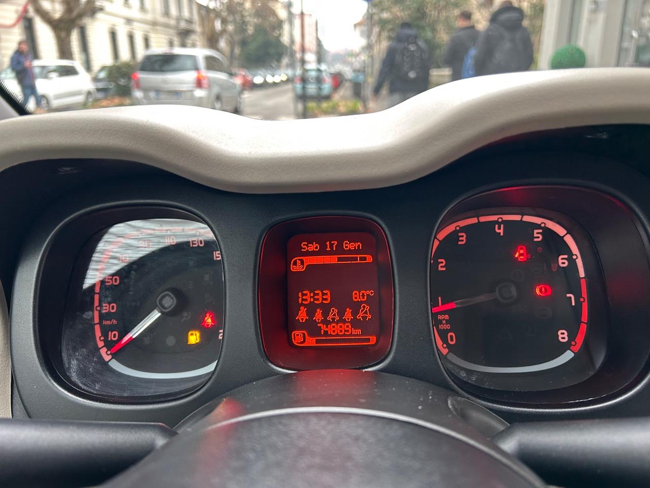 Fiat Panda 1.2 Lounge 69cv E6 70.000KM*NEOPATENTATI*