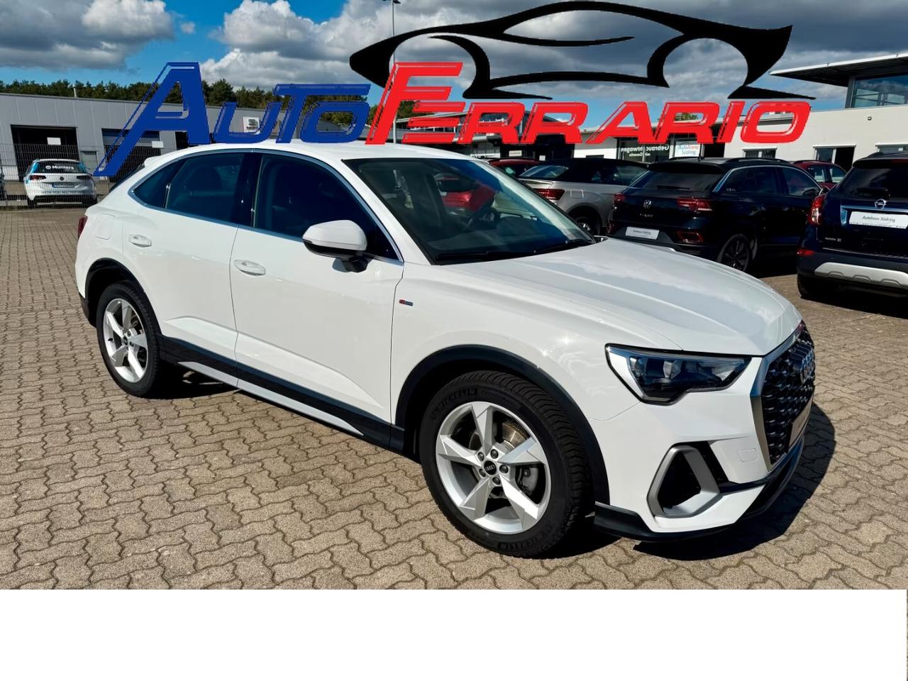 Audi Q3 SPB S LINE 19" SENS PARK DOPPI NAVY CRUISE CONTROL SEDIL IRISCALDATI PORT. ELETTRICO IN ARRIVO OPZI