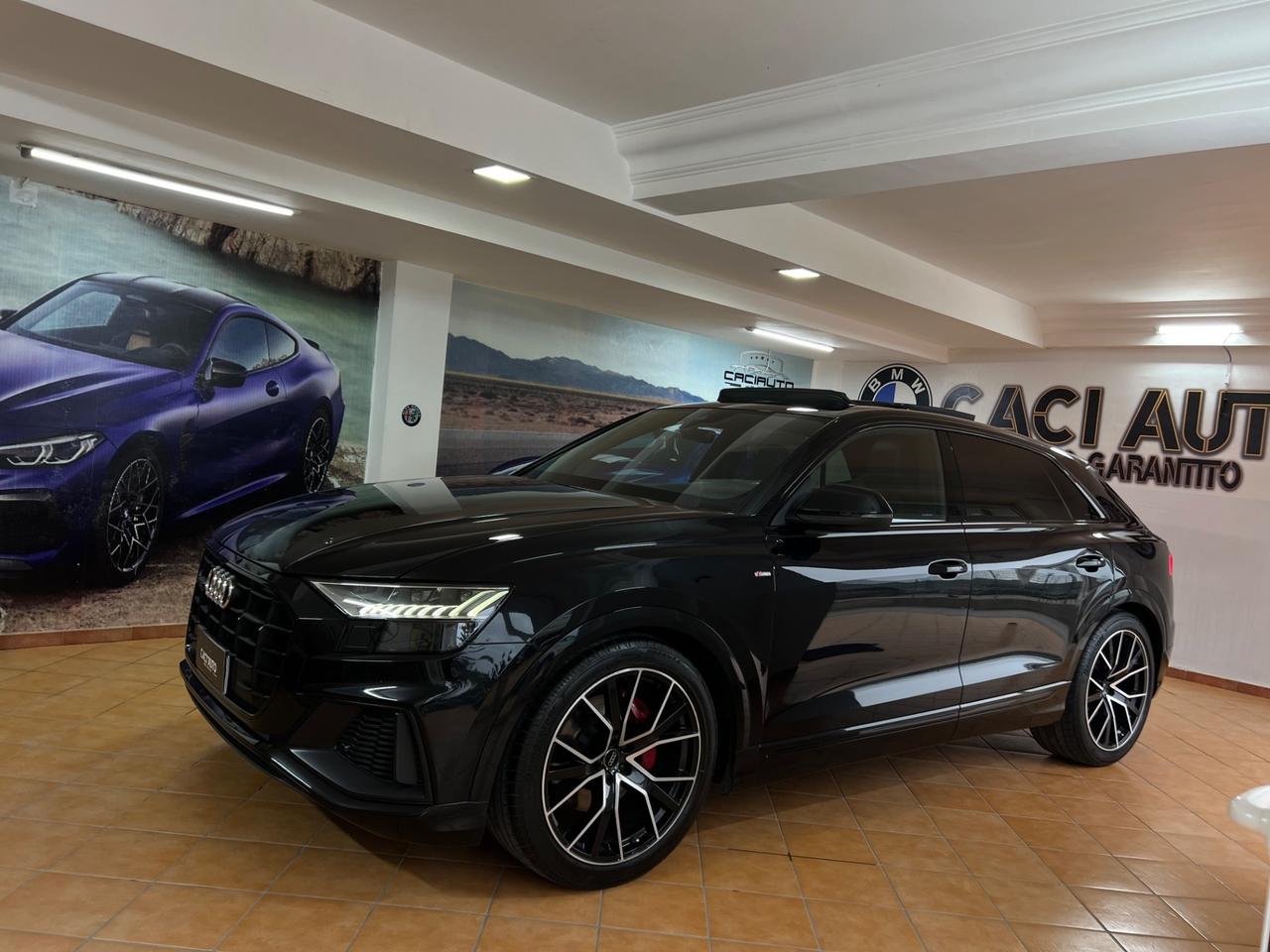 Audi Q8 50 TDI 286 CV quattro tiptronic Sport S line total black full optional