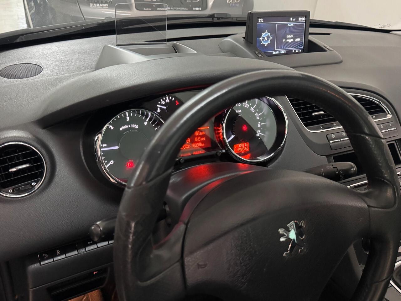 PEUGEOT 5008 1.6 HDI 115 CV. ALLURE 7 POSTI TETTO+NAVI