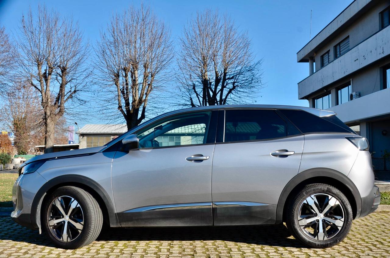 PEUGEOT 3008 1.5 BLUEHDI ALLURE PACK 131cv AUTO, UFF ITALIANA, FARI FULL LED, RETROCAMERA, PERMUTE