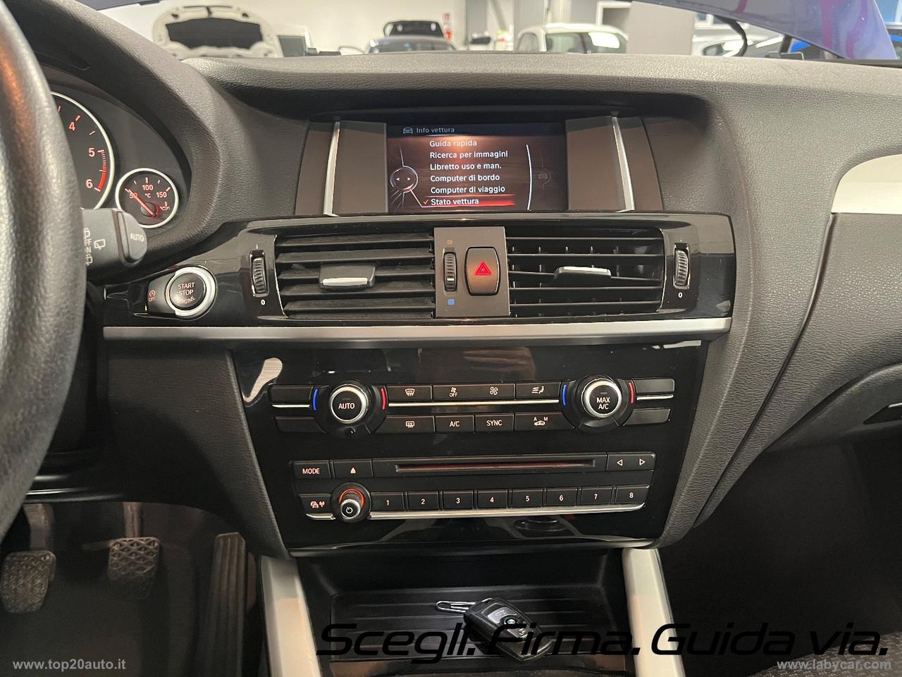 BMW X3 XDrive 20D | MANUALE