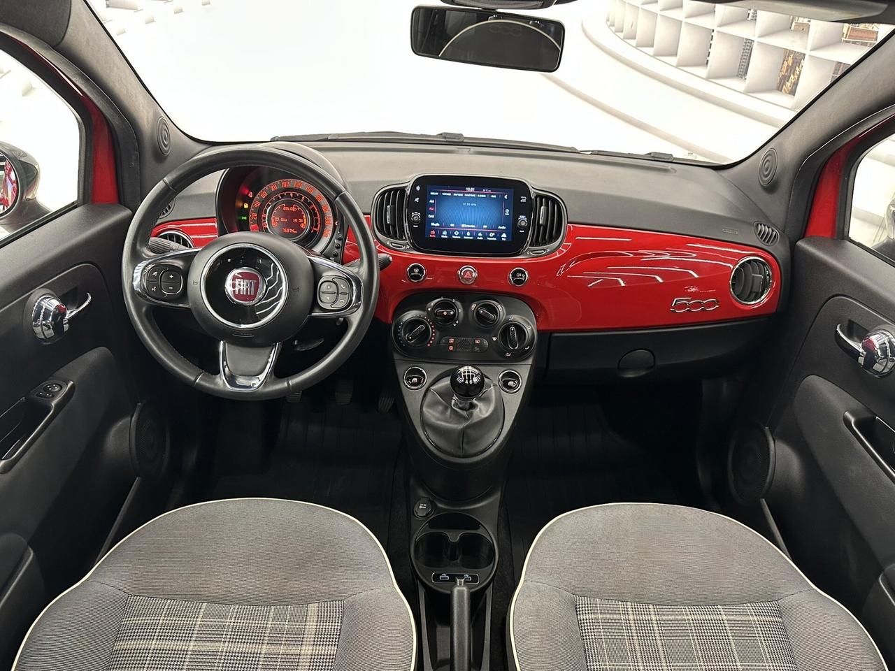 Fiat 500 1.0 hybrid 70cv-NEO PATENTANTI-KM CERTIFICATI-PERM