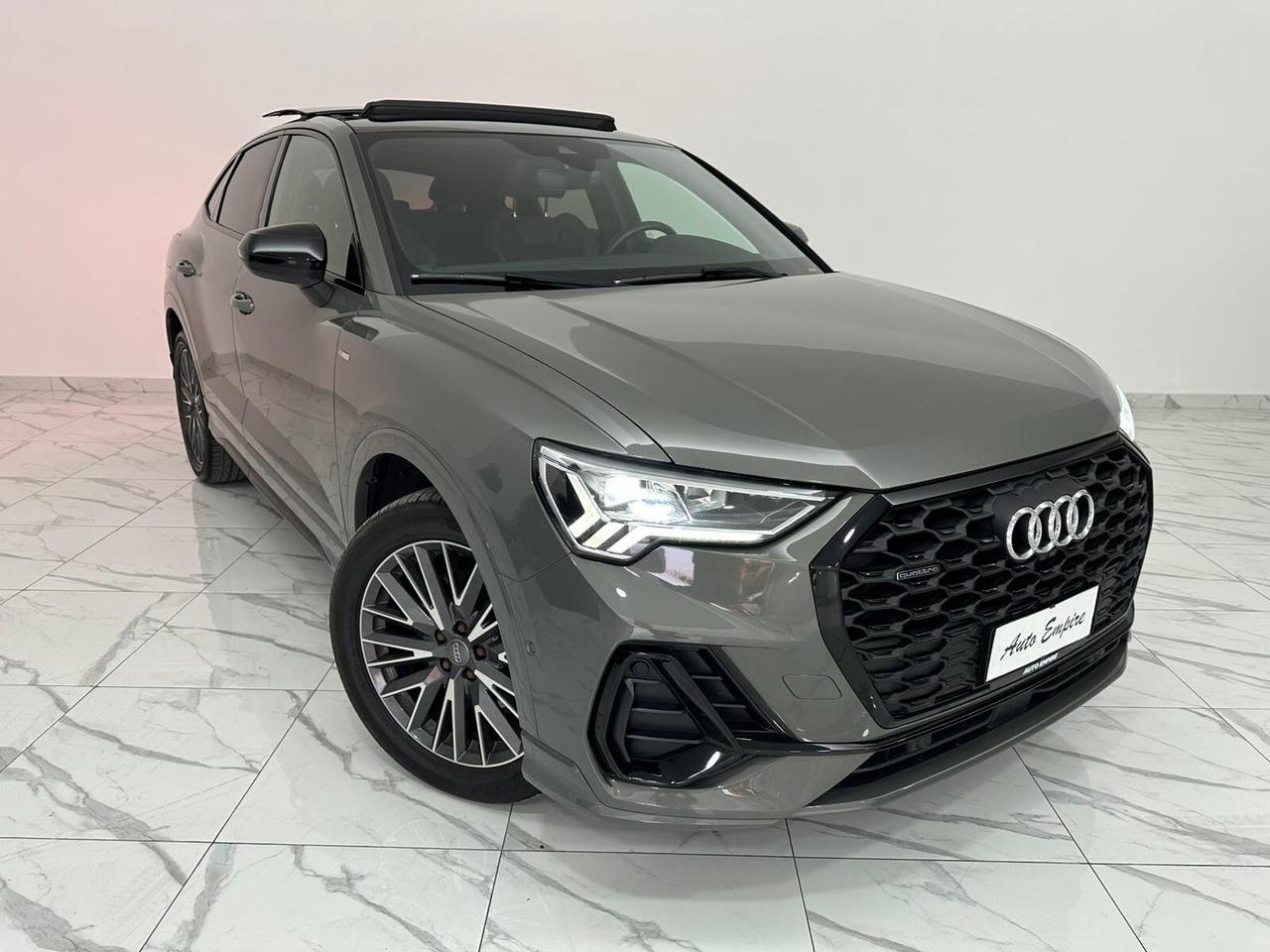 AUDI Q3 SPORTBACK 3X S-LINE TETTO/LUCI AMBIENTE/360