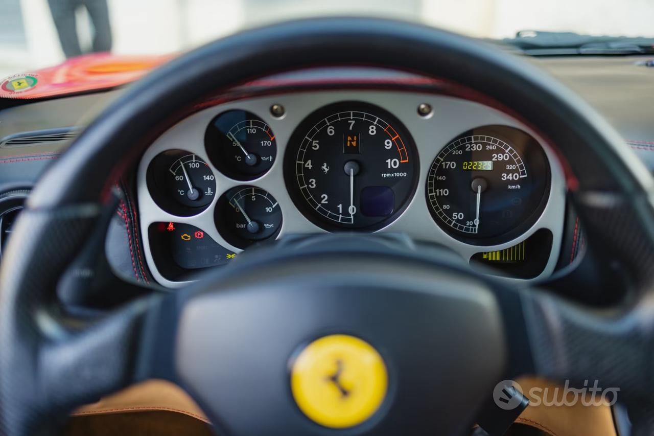 Ferrari 360 Modena F1 Italiana targa ORO 22.000km