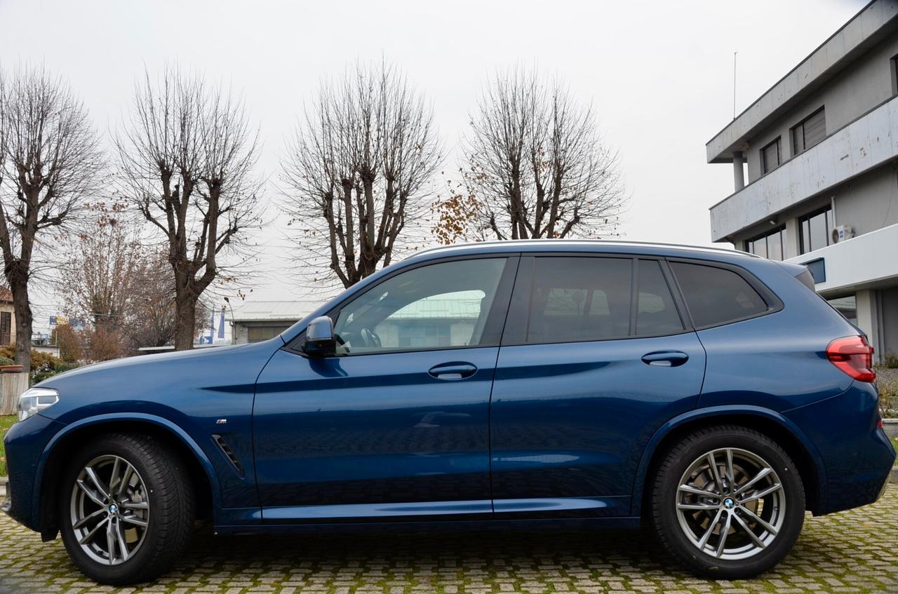 BMW X3 XDRIVE 25d MSPORT 231cv, UFF ITALIANA, TUTTI SERVICE BMW, EURO 6C, TETTO, 20", FARI FULL LED, HARMAN KARDON, PERMUTE