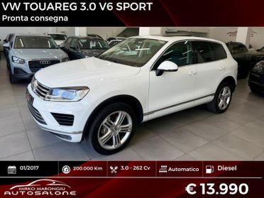 VW Touareg 3.0 TDI 262 CV Sport FINANZIABILE