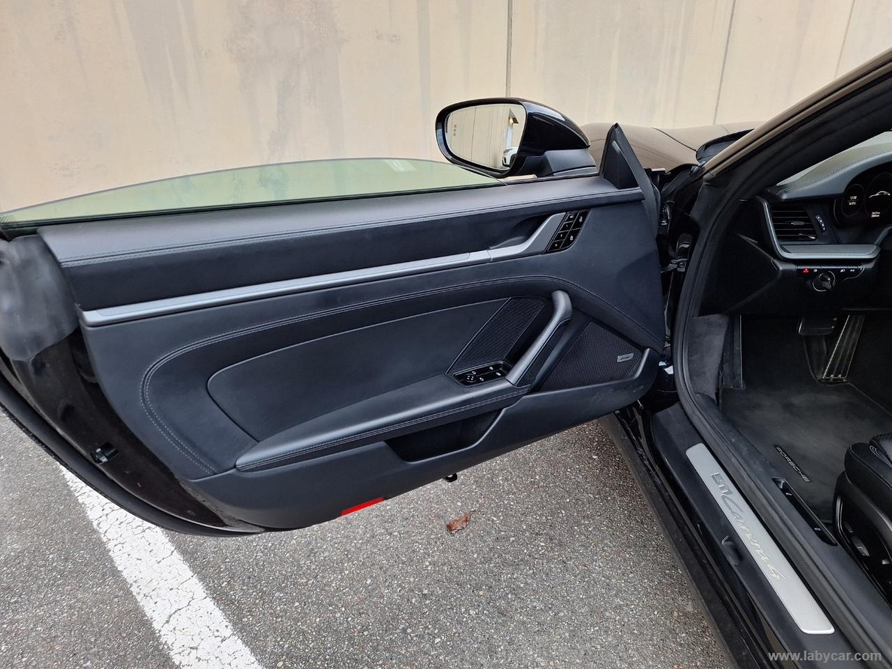 PORSCHE 911 992 Carrera 4 SCARICO*TETTO*BOSE*ACC*MEMORIE