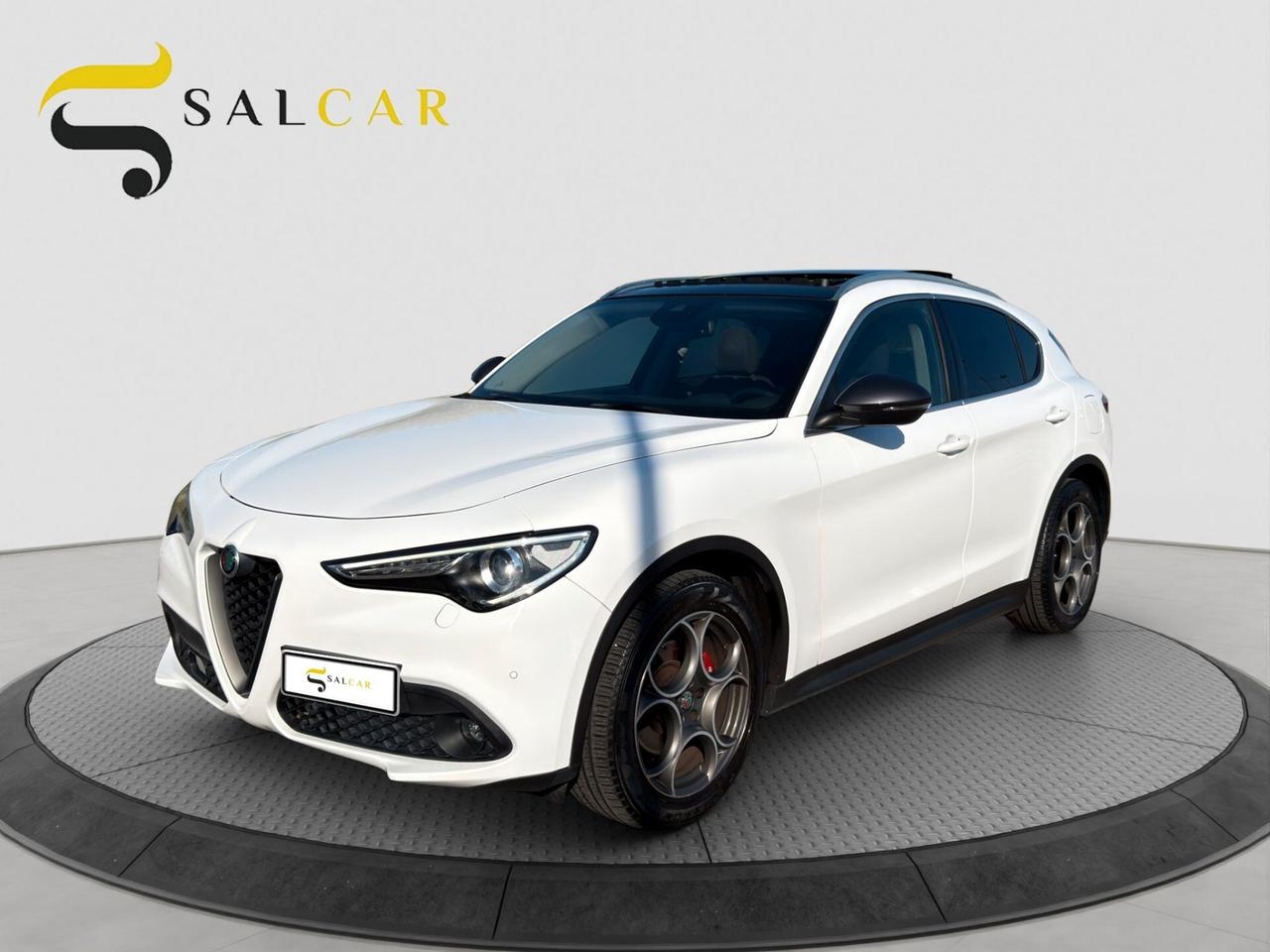 Alfa Romeo Stelvio 2.2 Turbodiesel 160 CV AT8 RWD Sport-Tech TETTO 2020