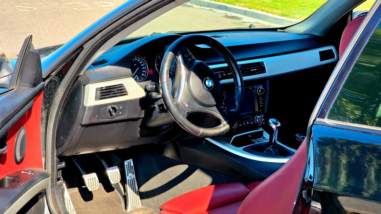 Bmw 320d E92 coupè Interni pelle rosso