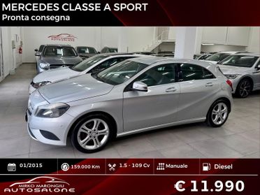 Mercedes classe A 180 CDI Sport FINANZIABILE