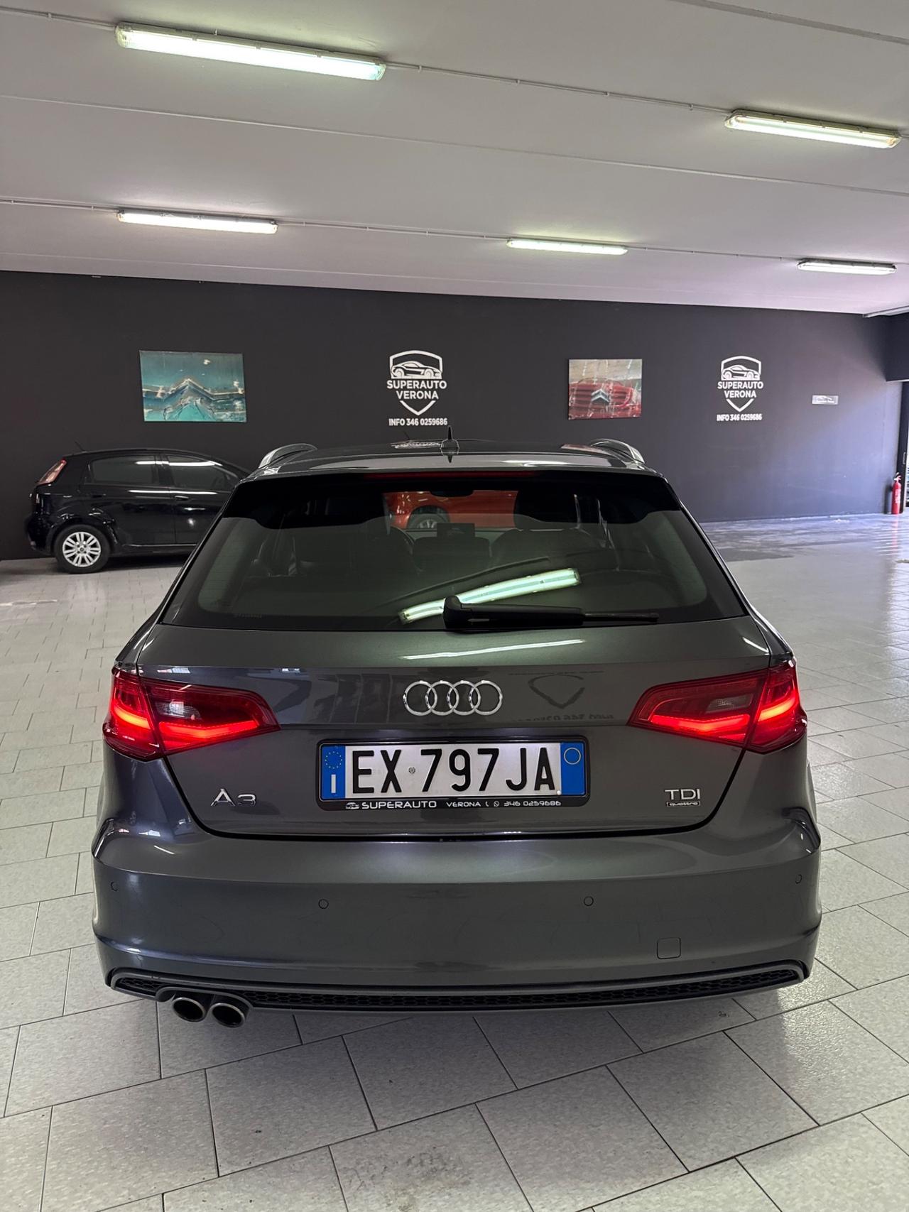 Audi A3 SPB 2.0 TDI 184 CV clean diesel quattro S tronic edition