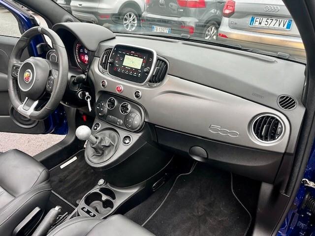 Abarth 595 Turismo 165 CV Cabrio "TUTTI TAGLIANDI ABARTH / UNIPROP"