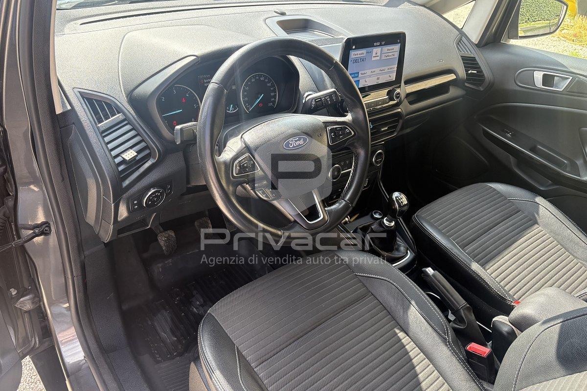 FORD EcoSport 1.5 Ecoblue 100 CV Start&Stop Titanium