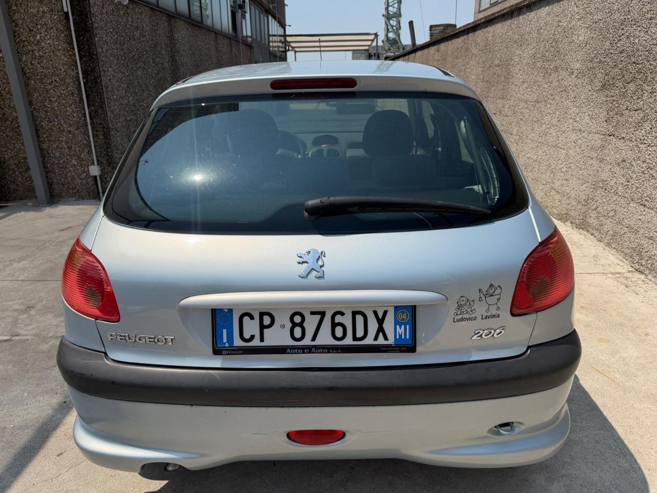 PEUGEOT 206 1.4 BENZINA 75.000KM UNI PROP