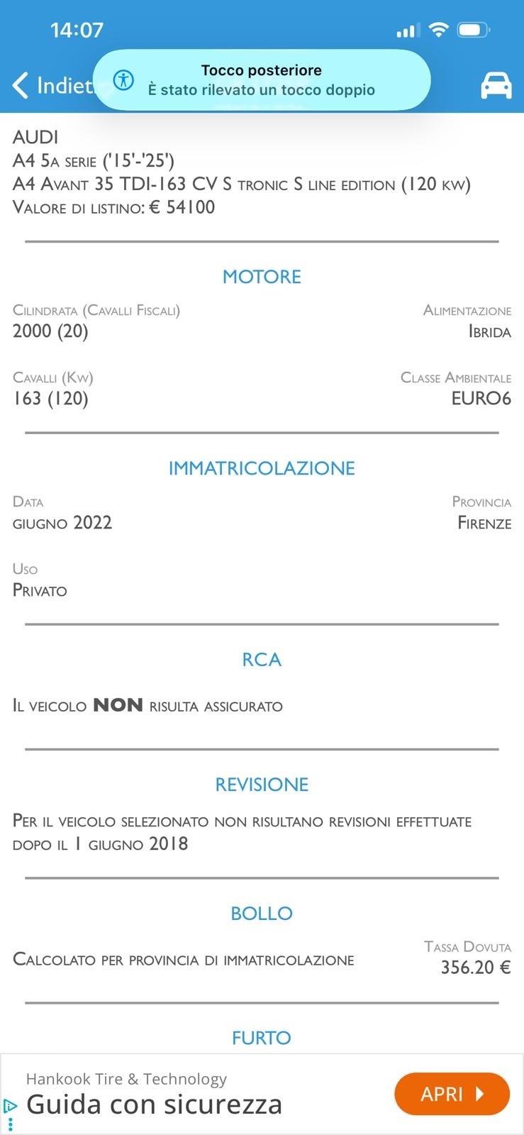 Audi A4 Avant 35 TDI/163 CV S tronic line edition