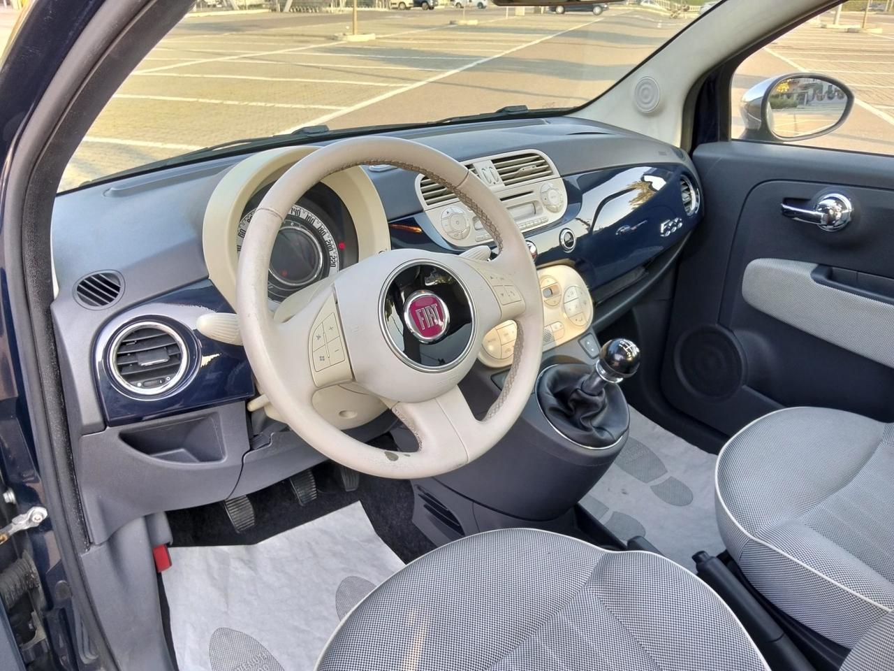 Fiat 500 1.2 Lounge*Panorama*Clima Bizona*Blue&Me