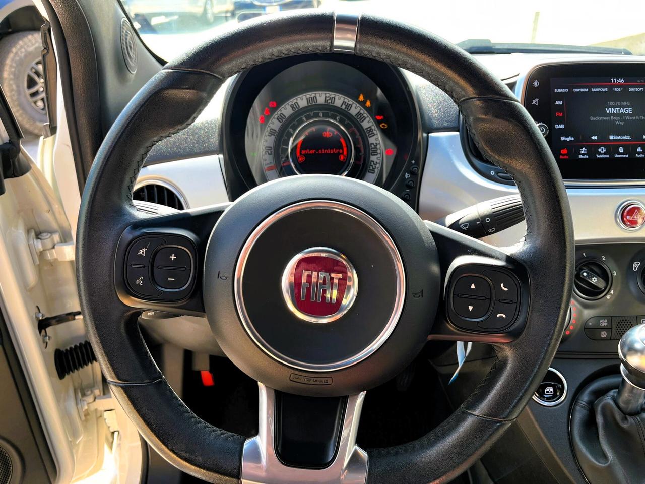 Fiat 500 1.0 Hybrid Sport Connect 70cv *OK NEOPAT