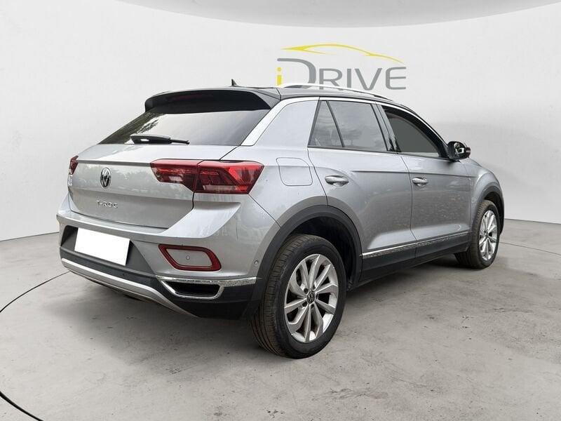 Volkswagen T-Roc T-Roc 1.0 tsi Style 110cv BICOLORE "SILVER METALLIC"