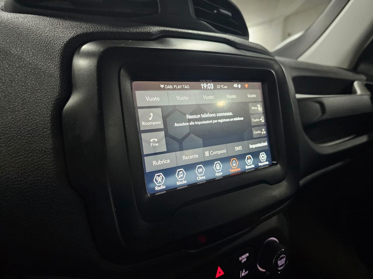 NUOVA JEEP RENEGADE LIMITED BLACK LINE 1.6 MJT 130CV