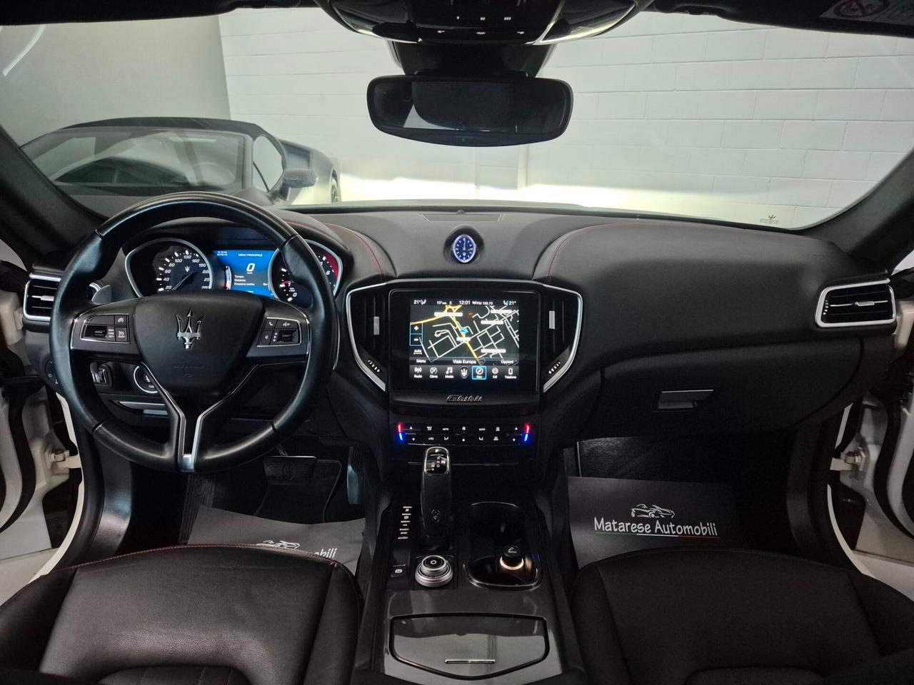 Maserati Ghibli 3.0 V6 350cv MotoreFerrari TettoApribile Garanzia